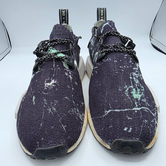adidas NMD_R1 Primeknit 2018 Mint Marble Mens Size 9 Athletic Shoes Walking Run - Picture 2 of 13